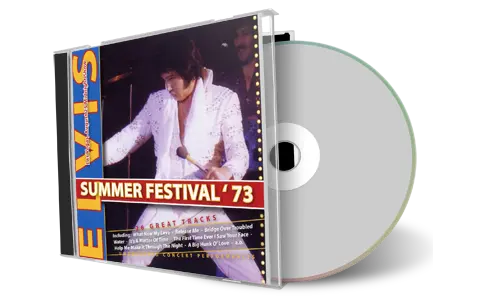 Artwork Cover of Elvis Presley 1973-08-25 CD Las Vegas Audience