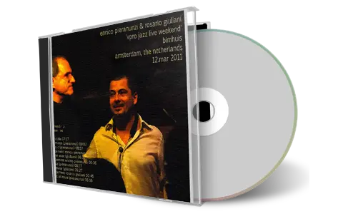 Artwork Cover of Enrico Pieranunzi 2011-03-12 CD Amsterdam Soundboard