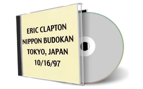 Artwork Cover of Eric Clapton 1997-10-16 CD Tokyo Audience