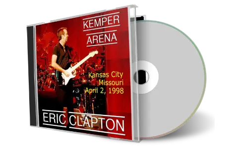 Artwork Cover of Eric Clapton 1998-04-02 CD Kansas City Audience