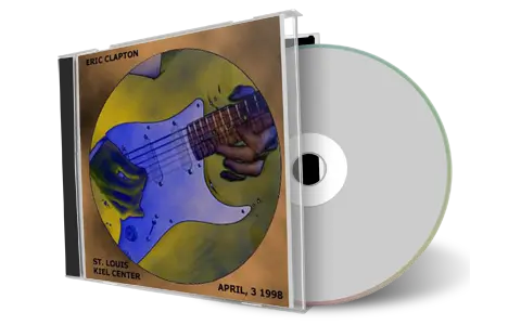 Artwork Cover of Eric Clapton 1998-04-03 CD St Louis Audience