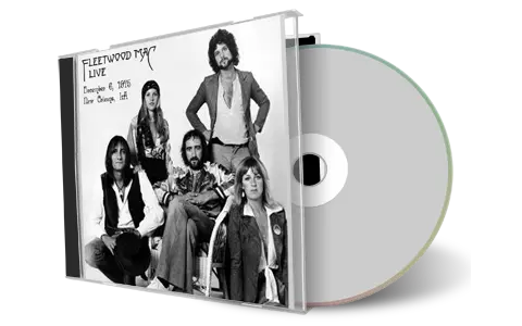 Artwork Cover of Fleetwood Mac 1975-12-06 CD New Orleans Audience