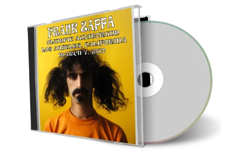 Artwork Cover of Frank Zappa 1970-03-07 CD Los Angeles Audience