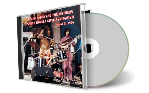 Artwork Cover of Frank Zappa 1970-08-21 CD Santa Monica Audience