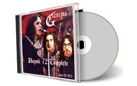 Artwork Cover of Genesis 1972-04-19 CD Napoli Audience