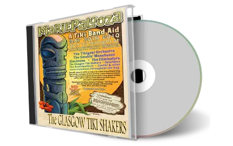 Artwork Cover of Glasgow Tiki Shakers 2010-05-30 CD Huntington Beach Audience