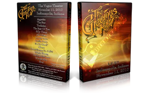 Artwork Cover of Gracious Few 2010-11-11 DVD Indianapolis Proshot