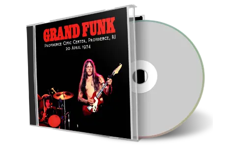 Artwork Cover of Grand Funk Railroad 1974-04-20 CD Providence Audience