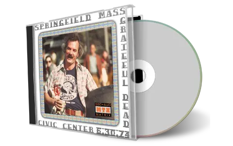 Artwork Cover of Grateful Dead 1974-06-30 CD Springfield Soundboard