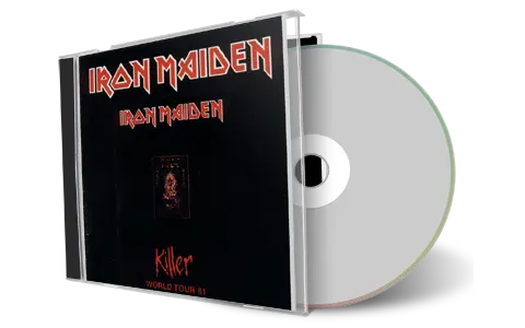 Artwork Cover of Iron Maiden 1981-04-25 CD Antwerp Audience
