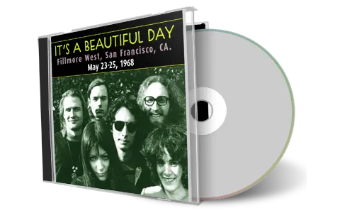 Artwork Cover of Its a Beautiful Day 1968-05-23 CD San Francisco Soundboard