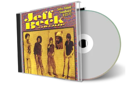 Artwork Cover of Jeff Beck 1971-08-22 CD Turku Soundboard