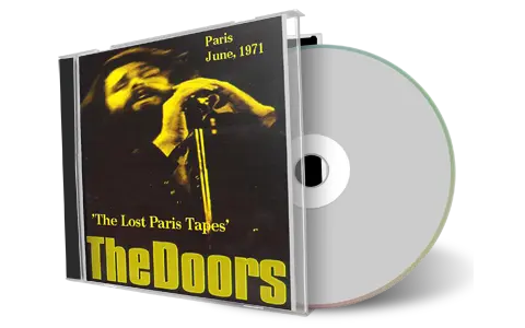Artwork Cover of Jim Morrison Compilation CD The Lost Paris Tapes Soundboard