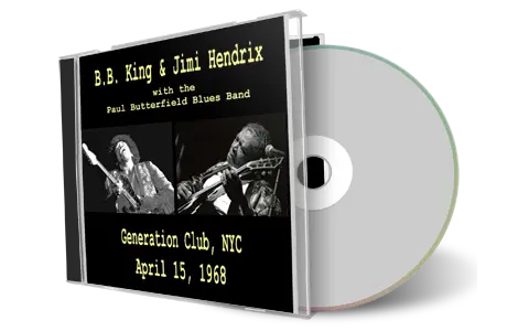 Artwork Cover of Jimi Hendrix 1968-04-15 CD New York City Soundboard