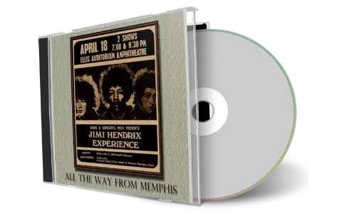 Artwork Cover of Jimi Hendrix 1969-04-18 CD Memphis Audience