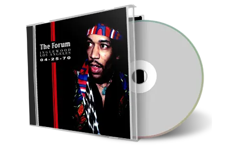 Artwork Cover of Jimi Hendrix 1970-04-25 CD Los Angeles Audience