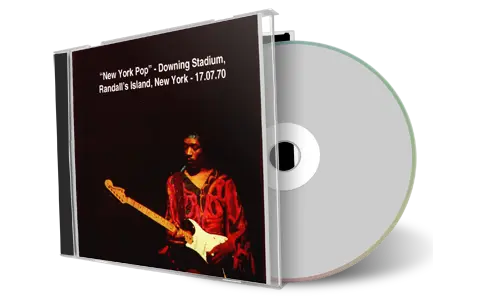 Artwork Cover of Jimi Hendrix 1970-07-17 CD New York Pop Festival Soundboard