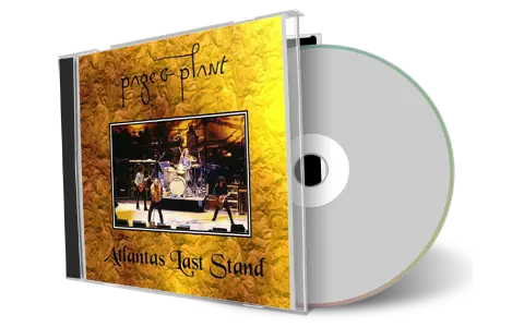 Artwork Cover of Jimmy Page and Robert Plant 1995-02-28 CD Atlanta Audience