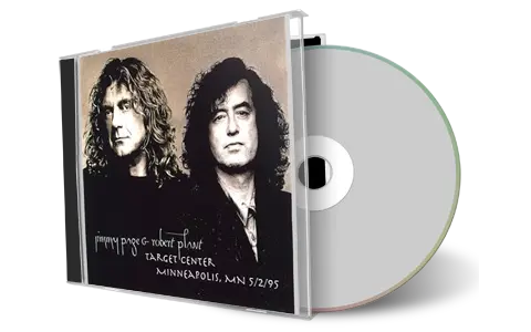 Artwork Cover of Jimmy Page and Robert Plant 1995-05-02 CD Minneapolis Audience