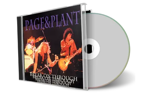 Artwork Cover of Jimmy Page and Robert Plant 1995-05-25 CD Tacoma Audience