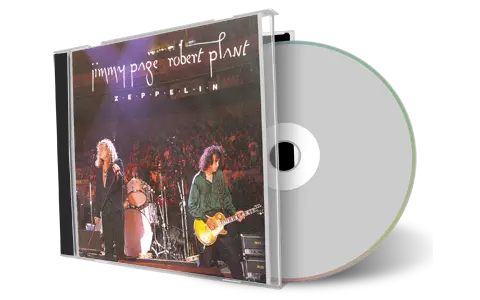 Artwork Cover of Jimmy Page and Robert Plant 1995-10-03 CD Irvine Soundboard