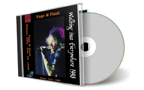 Artwork Cover of Jimmy Page and Robert Plant 1998-11-19 CD Milan Audience