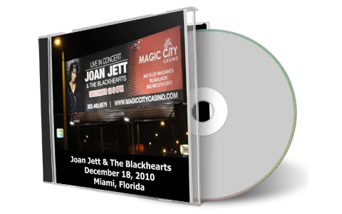 Artwork Cover of Joan Jett 2010-12-18 CD Miami Audience