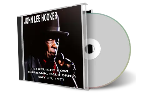 Artwork Cover of John Lee Hooker 1977-05-28 CD Burbank Audience