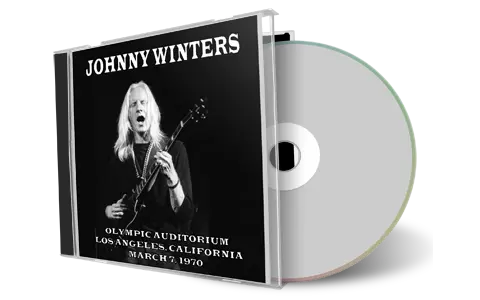 Artwork Cover of Johnny Winter 1970-03-07 CD Los Angeles Audience