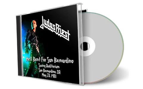 Artwork Cover of Judas Priest 1981-05-23 CD San Bernardino Audience