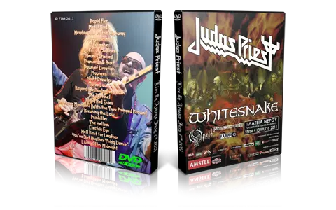 Artwork Cover of Judas Priest 2011-07-05 DVD Athens Audience