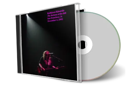 Artwork Cover of Kathleen Edwards 2002-12-06 CD San Francisco Soundboard