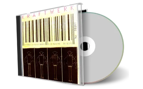 Artwork Cover of Kraftwerk 1991-11-08 CD Barcelona Audience