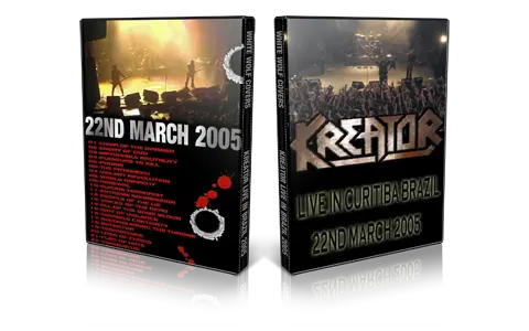 Artwork Cover of Kreator 2005-03-22 DVD Curitiba Audience
