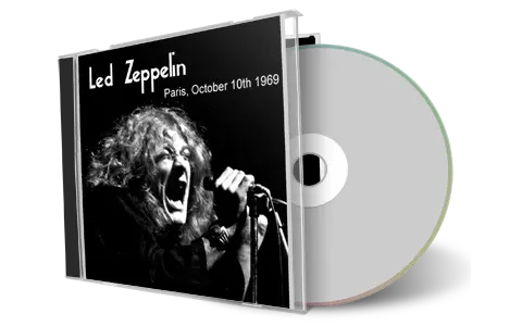 Artwork Cover of Led Zeppelin 1969-10-10 CD Paris Soundboard