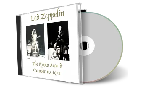Artwork Cover of Led Zeppelin 1972-10-10 CD Kyoto Audience