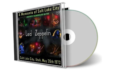 Artwork Cover of Led Zeppelin 1973-05-26 CD Salt Lake City Soundboard