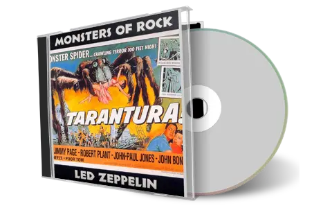 Artwork Cover of Led Zeppelin 1973-07-17 CD Seattle Soundboard