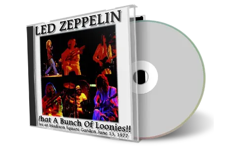 Artwork Cover of Led Zeppelin 1977-06-13 CD New York Audience