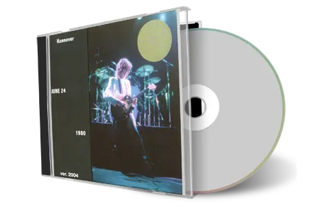 Artwork Cover of Led Zeppelin 1980-06-24 CD Hanover Soundboard