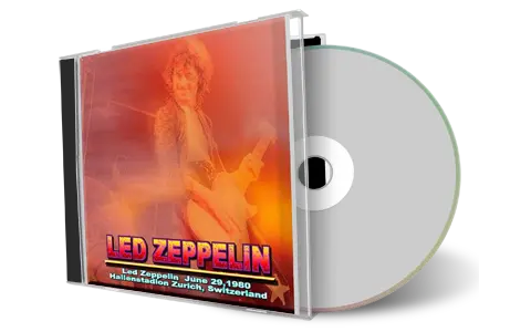 Artwork Cover of Led Zeppelin 1980-06-29 CD Zurich Soundboard