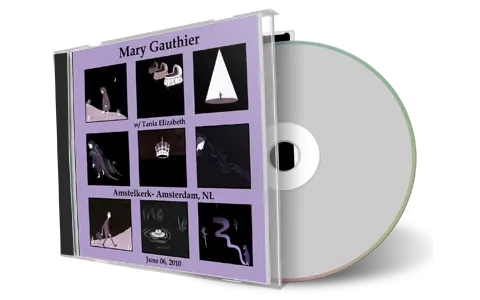 Artwork Cover of Mary Gauthier 2010-06-06 CD Amsterdam Soundboard
