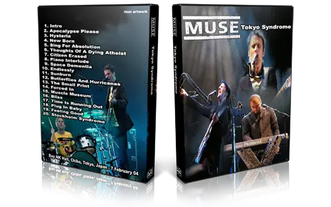 Artwork Cover of Muse 2004-02-07 DVD Tokyo Proshot