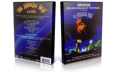 Artwork Cover of Musical Box 2004-04-22 DVD Milan Audience