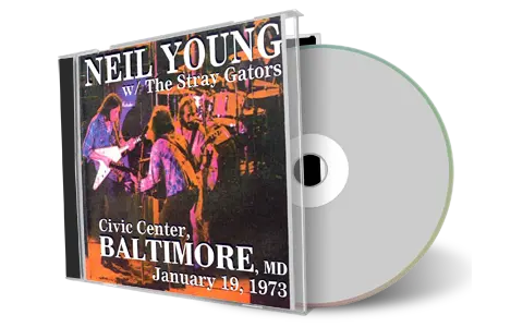Artwork Cover of Neil Young 1973-01-19 CD Baltimore Audience