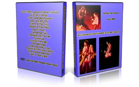 Artwork Cover of Neil Young 1991-03-07 DVD Orlando Audience