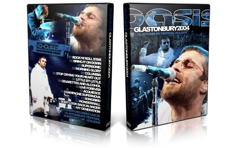 Artwork Cover of Oasis 2004-06-25 DVD Somerset Proshot