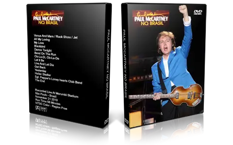 Artwork Cover of Paul McCartney 2010-11-21 DVD Sao Paulo Proshot