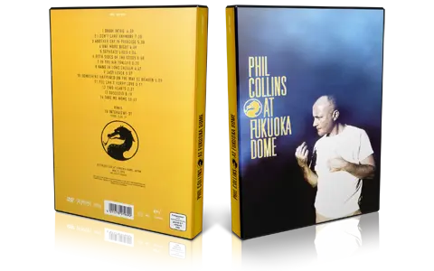 Artwork Cover of Phil Collins 1995-05-07 DVD Tokyo Proshot
