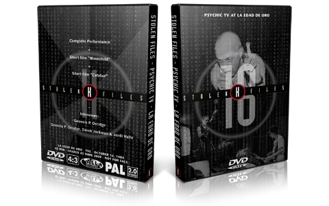 Artwork Cover of Psychic TV 1984-10-16 DVD Madrid Proshot
